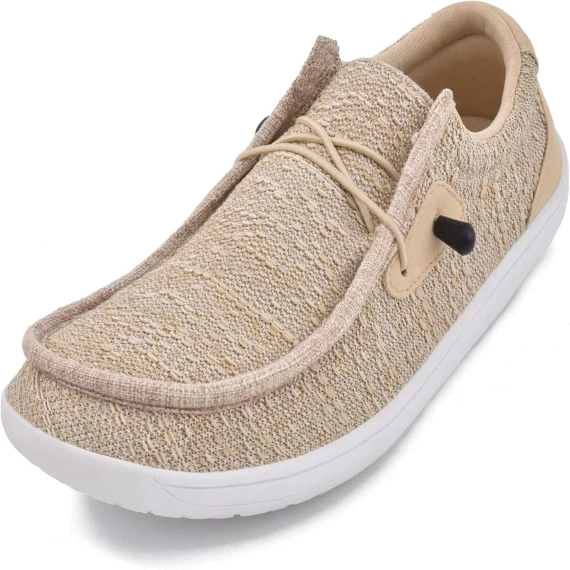 Wide & Comfortable Barefoot Sneakers khaki