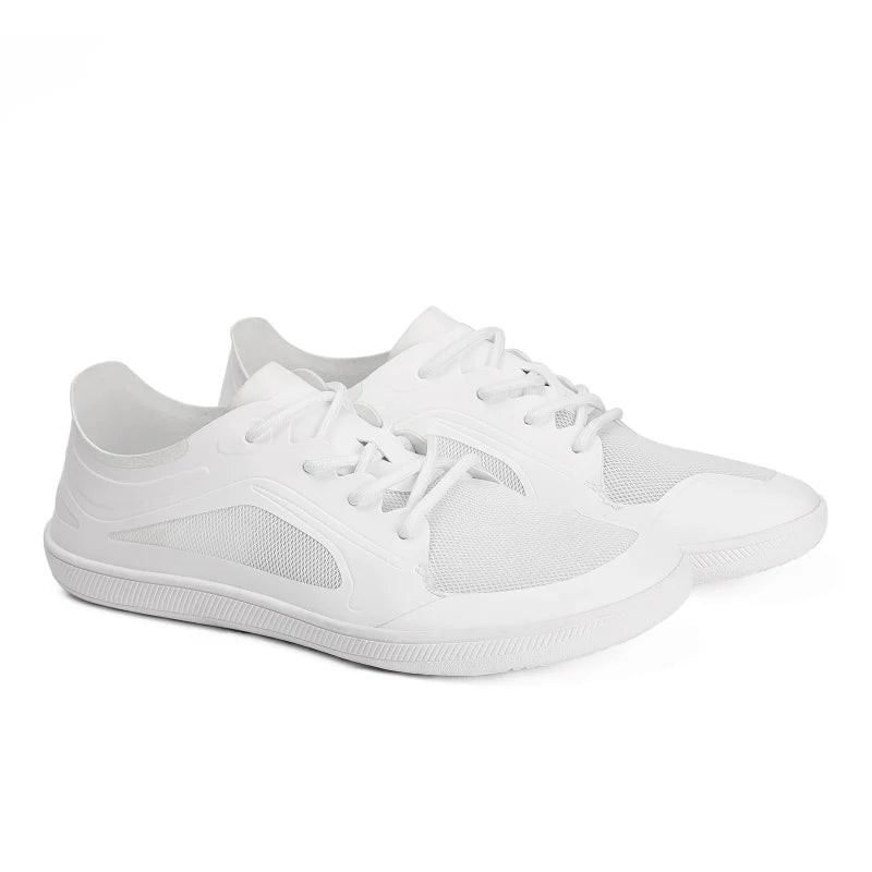 Wide & Supple Barefoot Trainers white