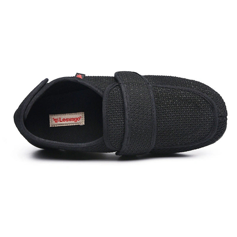 Wide & Ultra Comfy Support Shoes black1