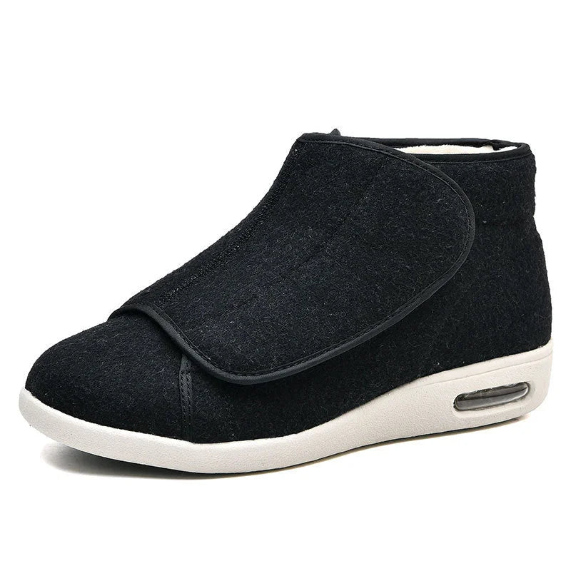 Wide & Warm Comfort Shoes black