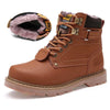 Warm Winter Boots with & without Fur muted brown with fur 