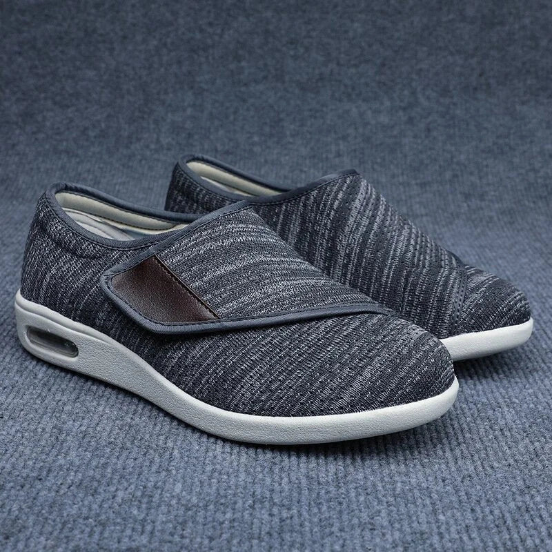 lightweight-orthopedic shoes-for-elderly-unisex dark grey3