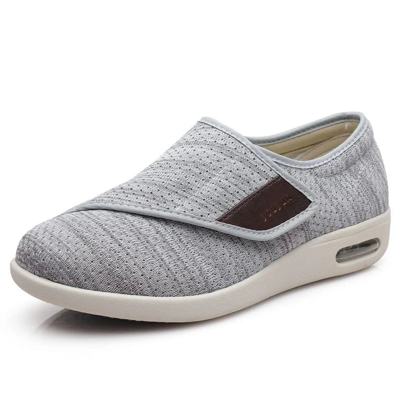lightweight-orthopedic shoes-for-elderly-unisex light grey