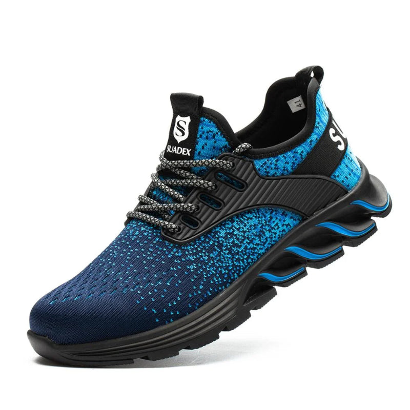 lightweight-safety-shoes-steel-toe-protective-work-trainers blue