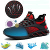 lightweight-safety-shoes-steel-toe-protective-work-trainers red2