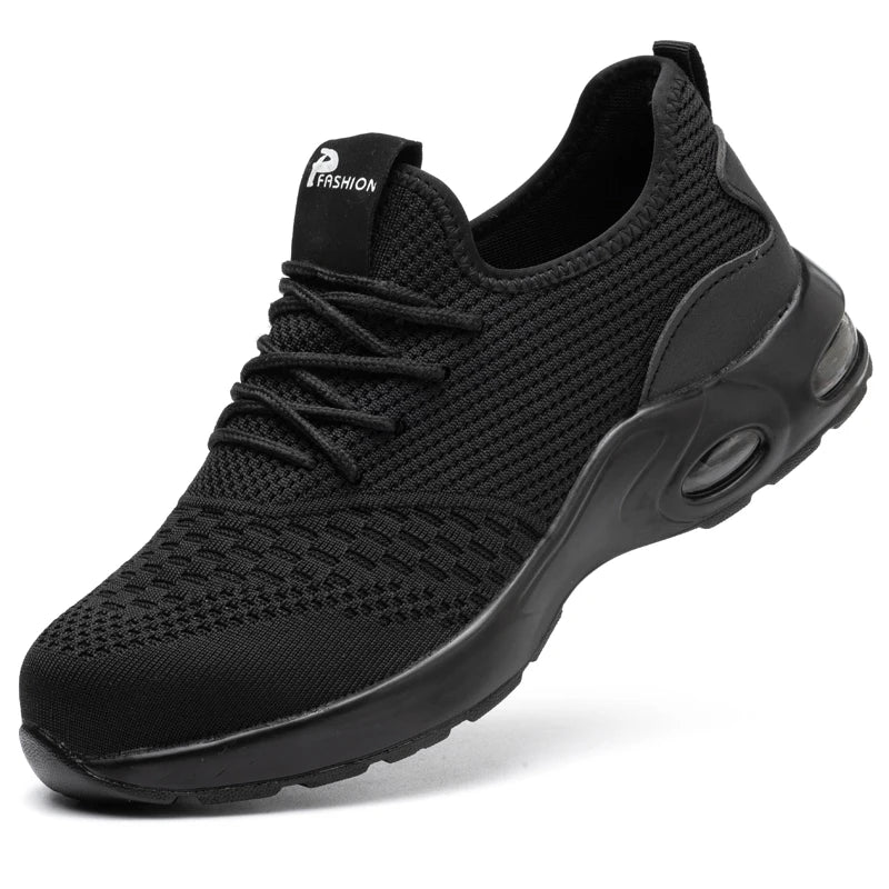 resistant-breathable-safety-sneakers black