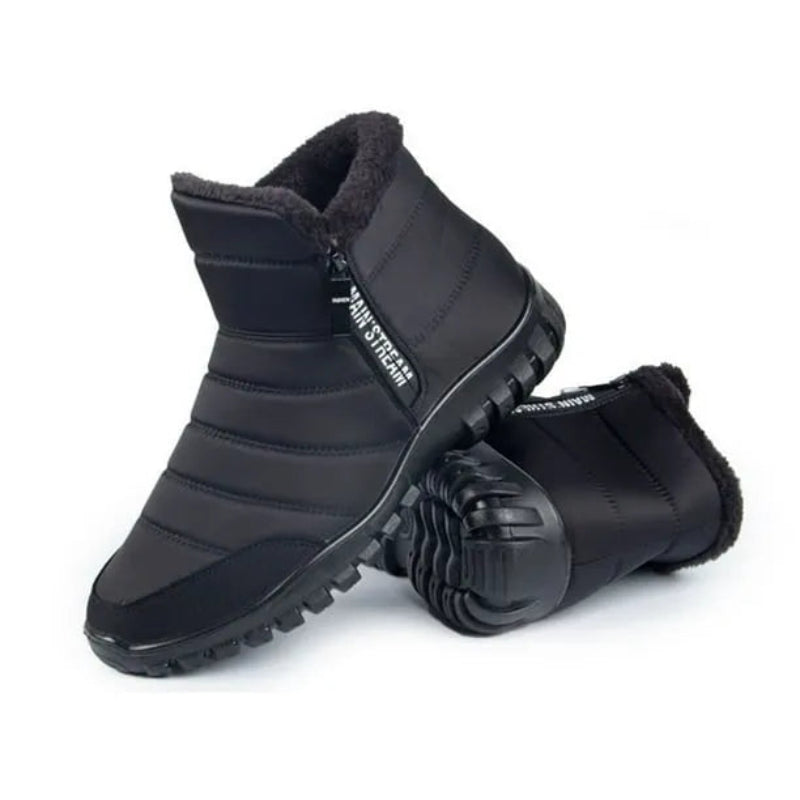 warm-waterproof-winter-boots black