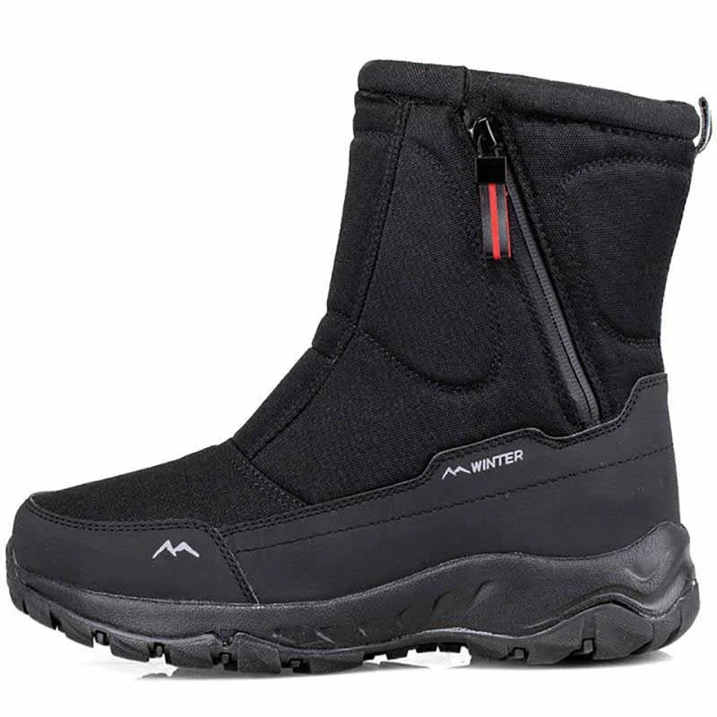 warm-waterproof-winter-snow-boots black