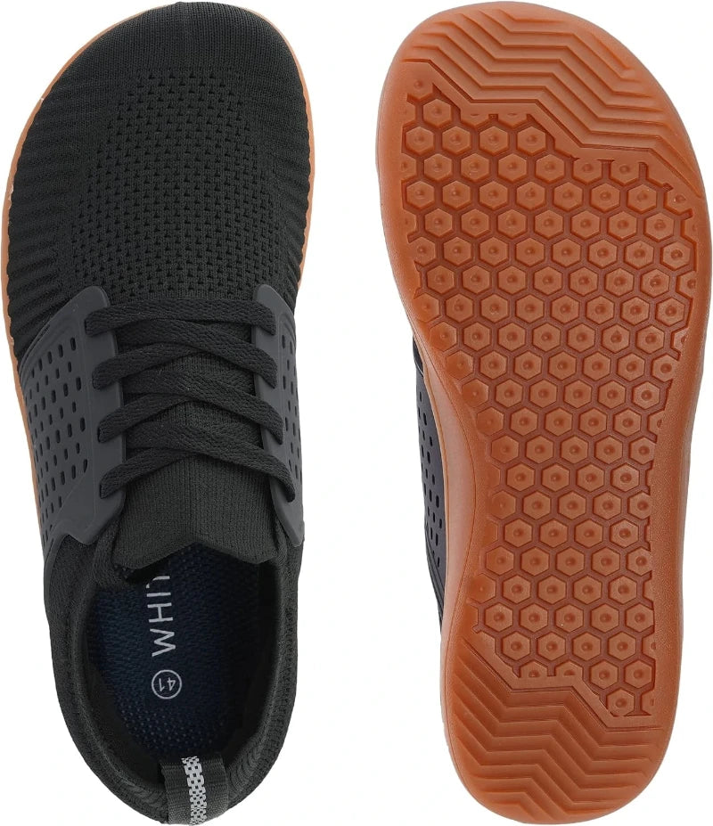 wide-breathable-minimalist-sneakers black& brown