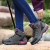 xFlexible & Anti-Slip Hiking & Trekking Boots - Unisex grey pink1